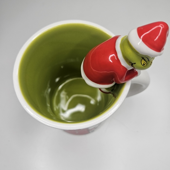 Dr. Seuss The Grinch Who Stole Christmas Coffee Mugs Grinchmas Set of 2 - Picture 8 of 15